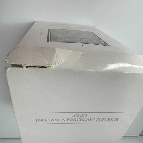 Porcelain Santa and Child with Teddy Bear by Avon - Picture 15 of 15